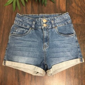 High Rise Shorts (Cotton On)